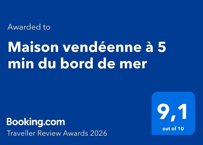 Maison Vendeenne A 5 Min Du Bord De Semesterbostad